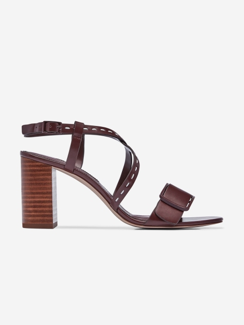 

DOROTHY PERKINS Women Burgundy Solid Heels
