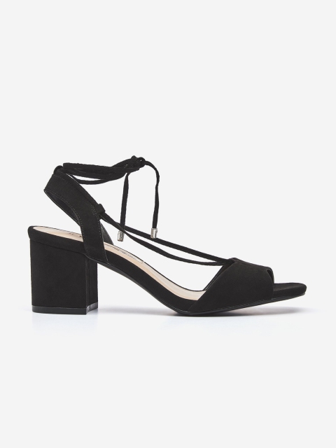 

DOROTHY PERKINS Women Black Solid Block Heels