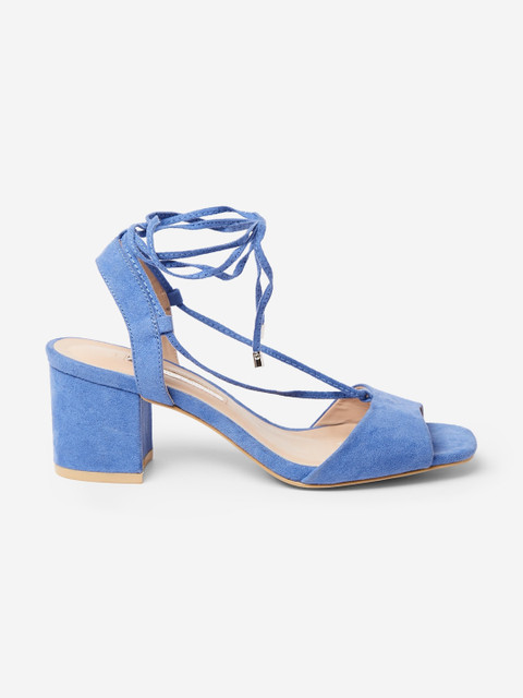 

DOROTHY PERKINS Women Blue Solid Block Heels