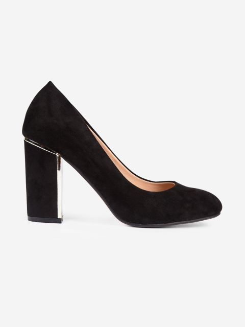 

DOROTHY PERKINS Women Black Solid Pumps