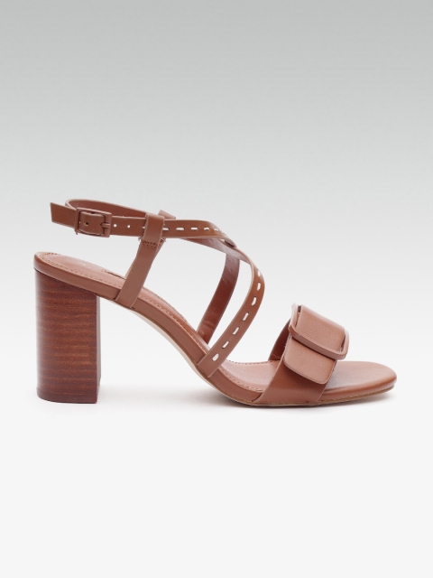 

DOROTHY PERKINS Women Brown Solid Block Heels
