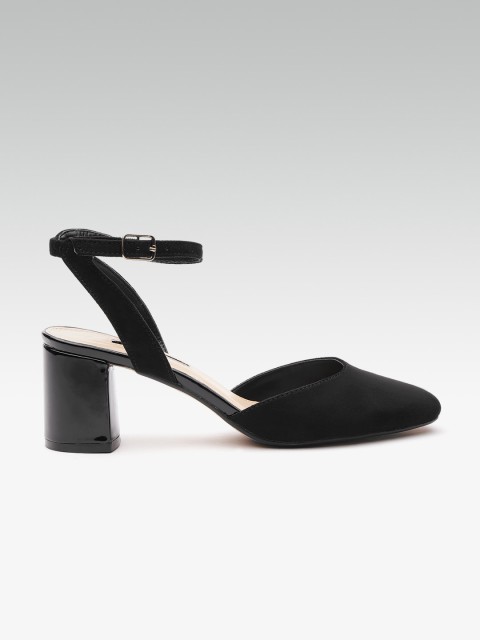 

DOROTHY PERKINS Women Black Solid Block Heels