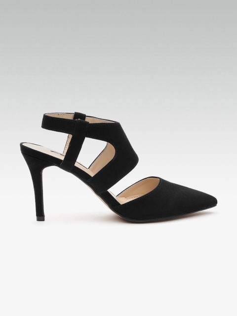 

DOROTHY PERKINS Women Black Solid Pumps