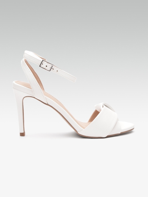 

DOROTHY PERKINS Women White Solid Stilettos