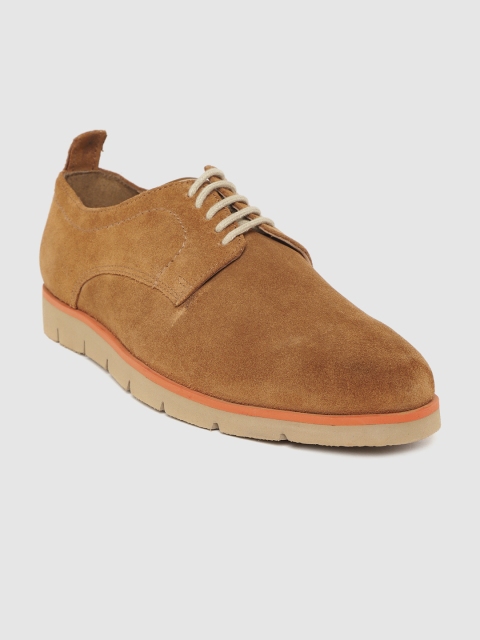 

Jack & Jones Men Brown Suede Derbys