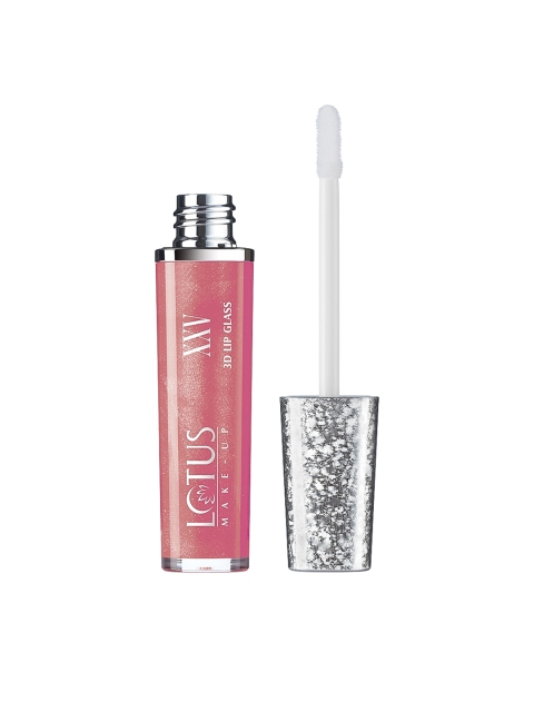 

Lotus Herbals Sustainable XXV 3D Lip Gloss - Whimsical SJ12 8 ml, Pink