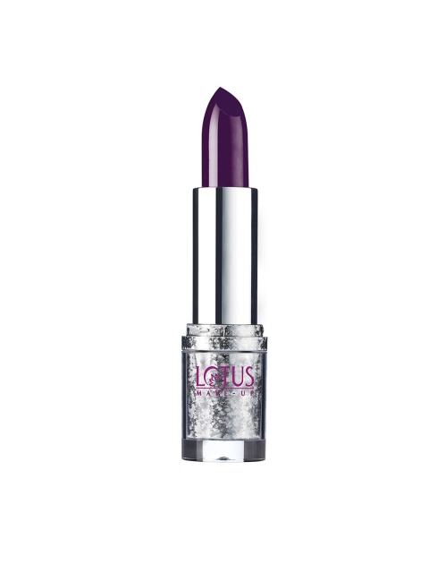

Lotus Herbals Sustainable Make-Up XXV Hydrating Serum Intense Lipstick- SJ07 Lily 4.2g, Purple