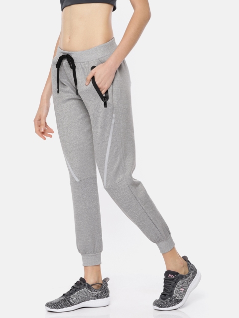 

HRX by Hrithik Roshan Women Lifestyle Slim Fit Grey Rapid Dry Active Running Joggers