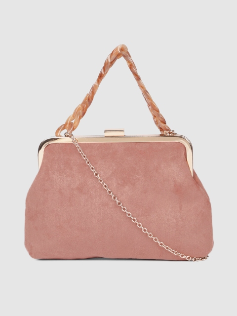 

Accessorize Pink Solid Purse Clutch