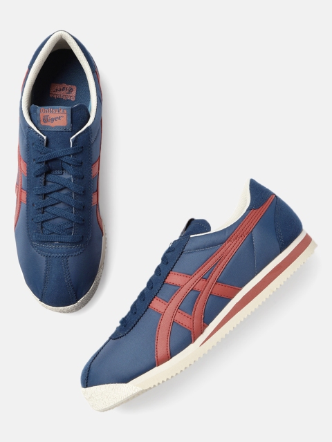 

Onitsuka Tiger Unisex Blue & Red Corsair Sneakers