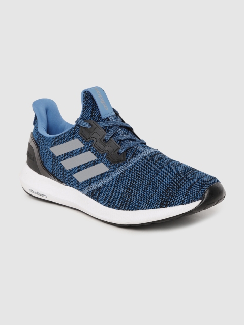 

ADIDAS Men Blue Woven Design Zeta 1.0 Running Shoes