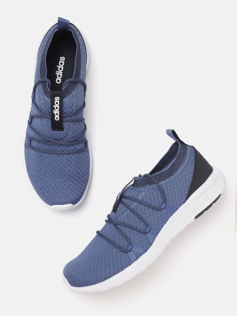 

ADIDAS Men Blue Woven Design Rey Running Shoes