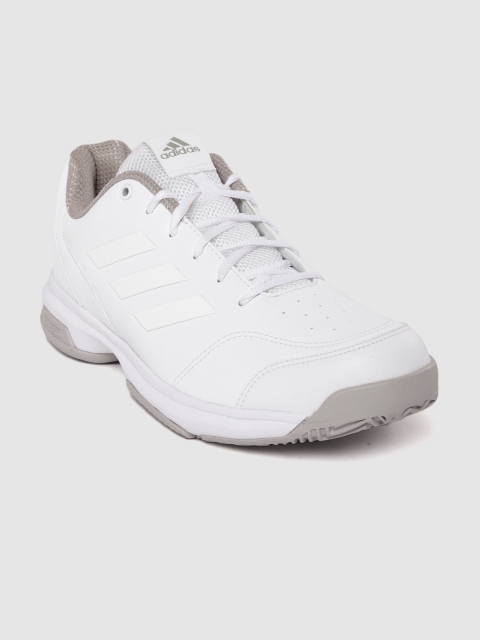 

ADIDAS Men White Gumption III Tennis Shoes