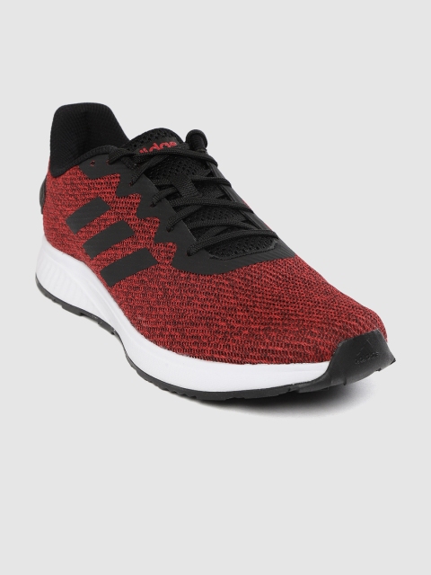 

ADIDAS Men Red & Black Sedna Running Shoes