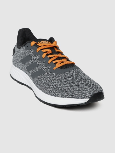 

ADIDAS Men Charcoal Grey Sedna Running Shoes