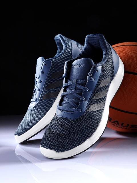 

ADIDAS Men Blue & Black Rush Running Shoes