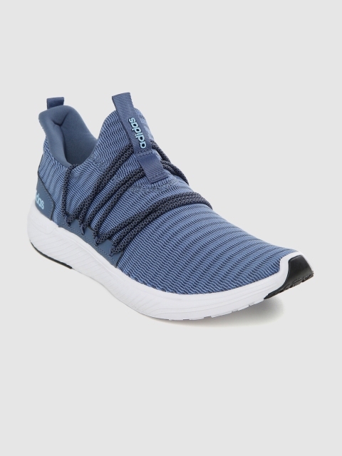 

ADIDAS Men Blue Solid Lace It Running Shoes