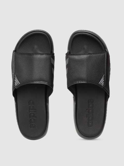 

ADIDAS Unisex Black Solid Sliders