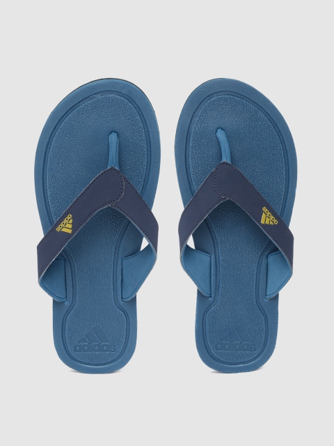 

ADIDAS Men Blue Stabile Ms Textured Thong Flip-Flops