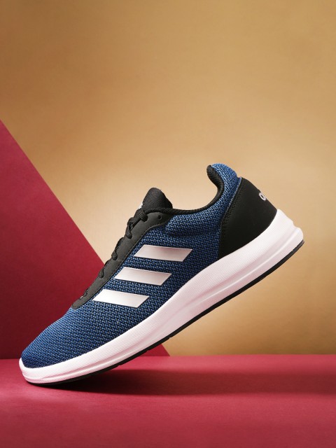 

ADIDAS Men Blue & Black Furio Lite 1.0 Woven Design Running Shoes
