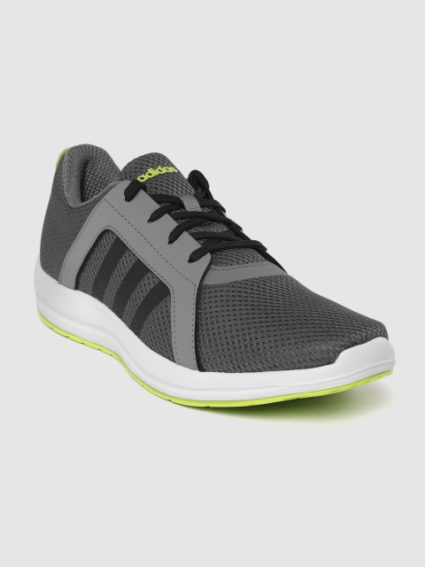 

ADIDAS Men Grey Dracon Solid Running Shoes