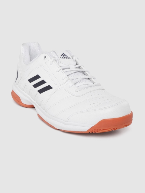 

ADIDAS Men White Baseliner III Tennis Shoes