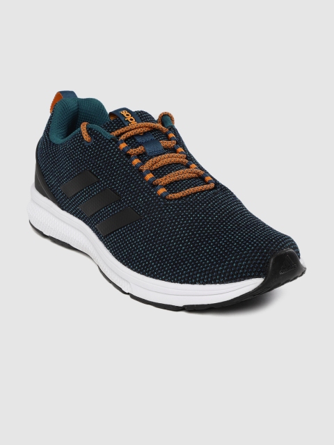 

ADIDAS Men Teal Green Woven Design Binafo Running Shoes