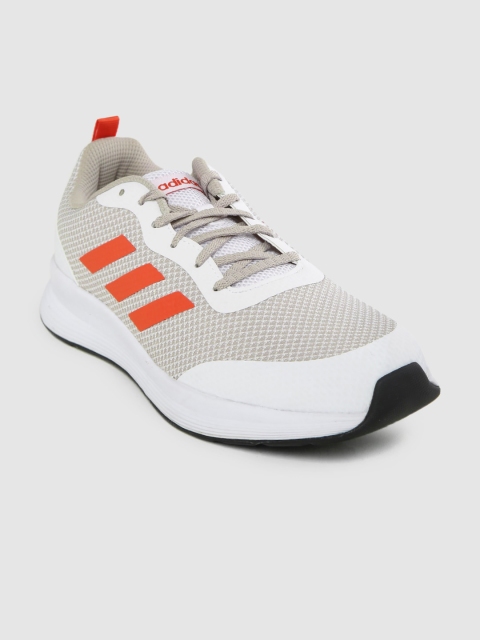 

ADIDAS Men Taupe & White Factor Running Shoes