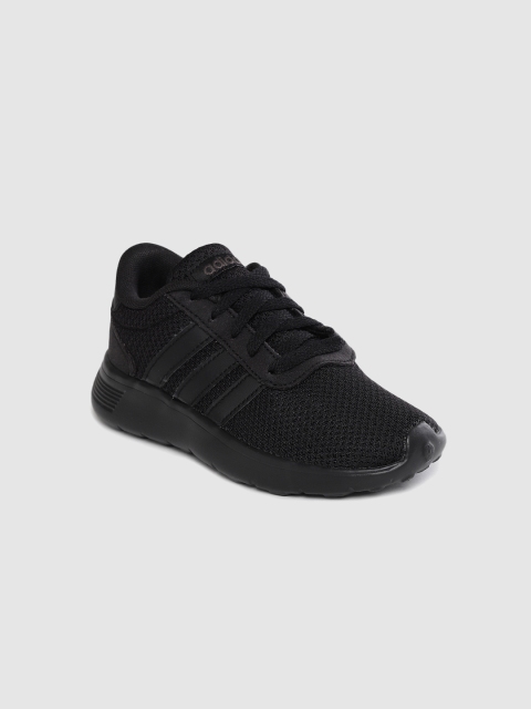 

ADIDAS Boys Black Solid Lite Racer Running Shoes