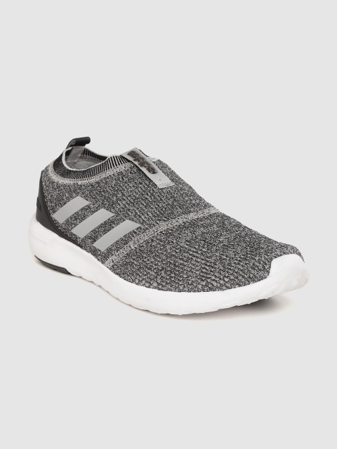 

ADIDAS Men Charcoal Grey Lyrid Woven Design Running Shoes
