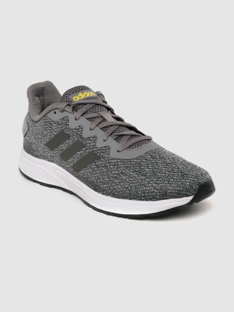 

ADIDAS Men Charcoal Grey Solid Sedna Running Shoes