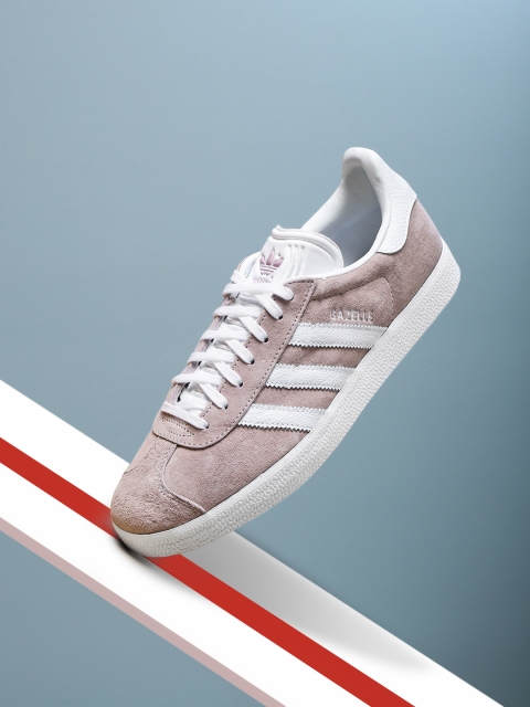 

ADIDAS Originals Women Mauve Gazelle Solid Suede Sneakers