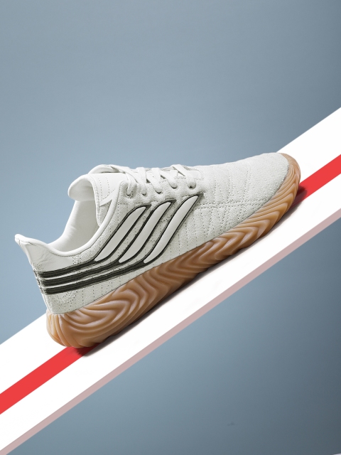 

ADIDAS Originals Men Grey Quilted Sobakov Suede Sneakers