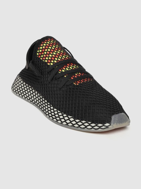 

ADIDAS Originals Men Black Solid Deerupt Runner Sneakers