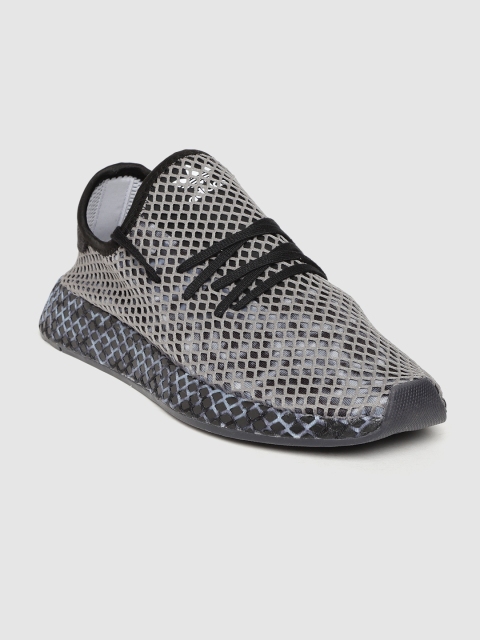 

ADIDAS Originals Men Grey Solid Deerupt Runner Sneakers