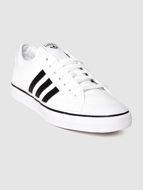 

ADIDAS Originals Men White Nizza Sneakers