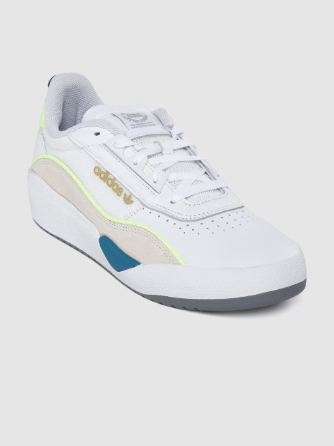 

ADIDAS Men White Solid Liberty Cup Casual Shoes