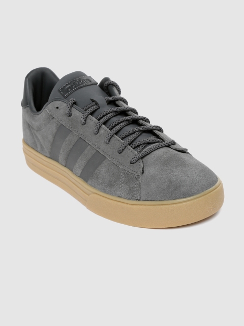 

ADIDAS Men Charcoal Grey Solid Daily 2.0 Casual Shoes