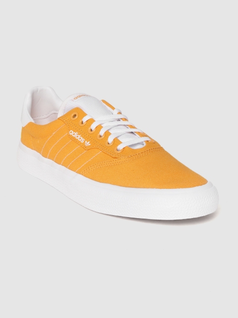 

ADIDAS Originals Unisex Mustard Yellow Solid 3MC Skateboarding Shoes