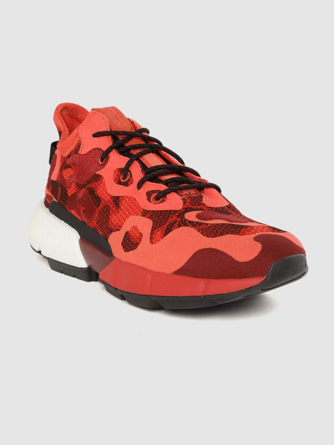 

ADIDAS Originals Men Red & Maroon POD-S3.2 ML Camouflage Patterned Sneakers