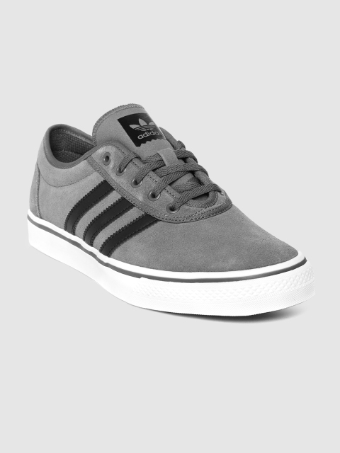 

ADIDAS Originals Unisex Grey Solid Suede Adi-Ease Sneakers