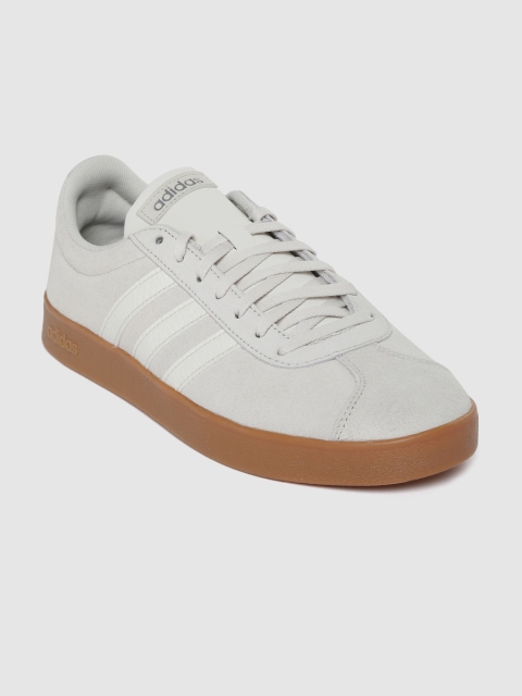 

ADIDAS Men Off-White Solid VL Court 2.0 Casual Shoes