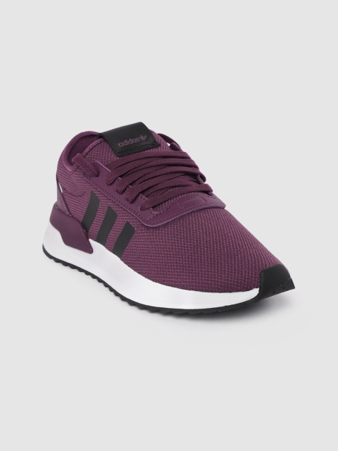 

ADIDAS Originals Women Aubergine Solid U_Path X Sneakers, Purple