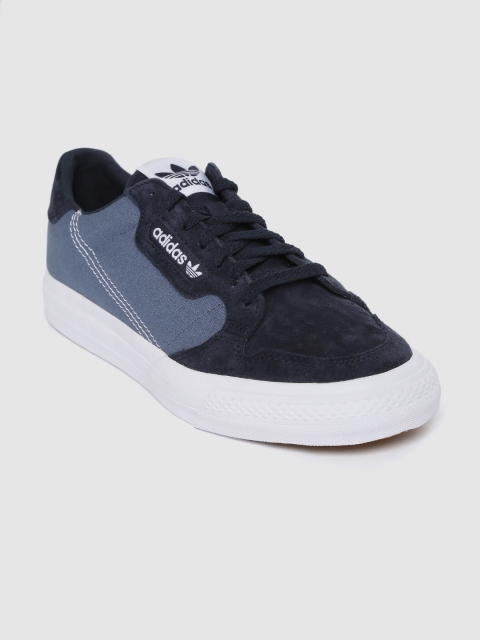 

ADIDAS Originals Unisex Blue Continental VULC Colourblocked Sneakers