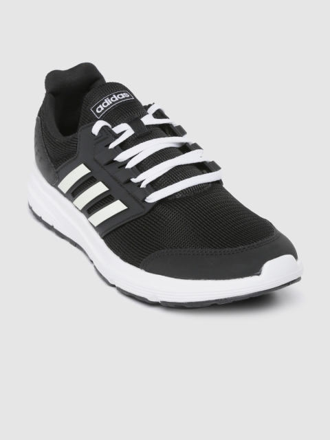 

ADIDAS Men Black Solid Galaxy 4 Running Shoes