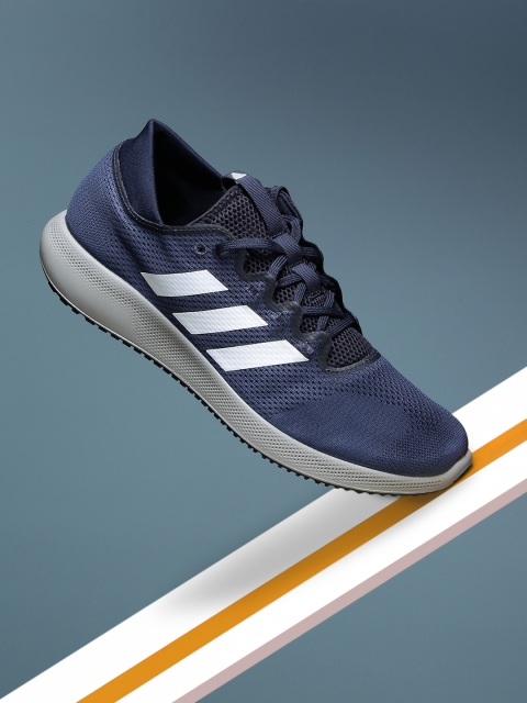 

ADIDAS Men Navy Edge Flex Running Shoes, Navy blue
