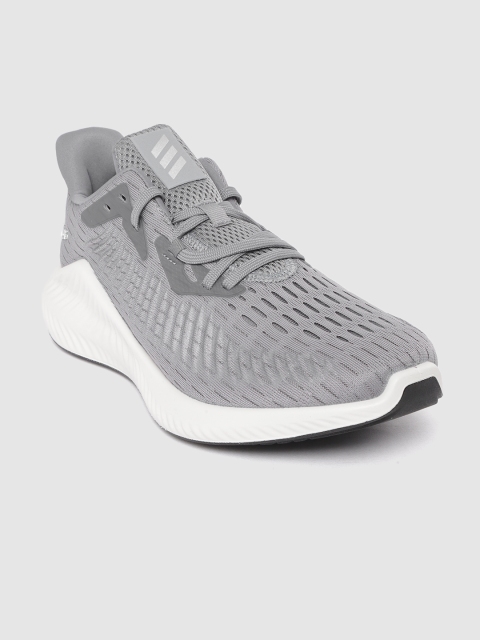

ADIDAS Unisex Grey Alphabounce+ Solid Running Shoes