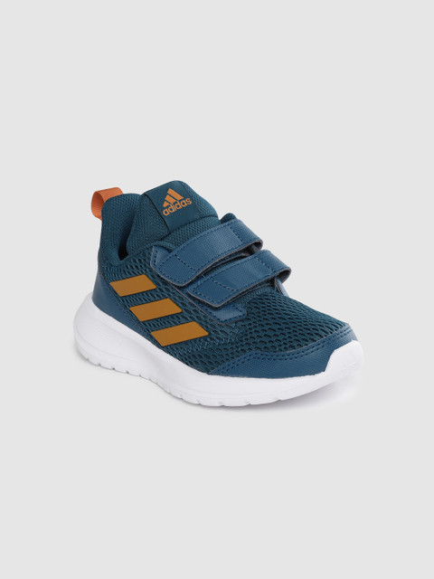 

ADIDAS Boys Teal Blue Alta CF Running Shoes