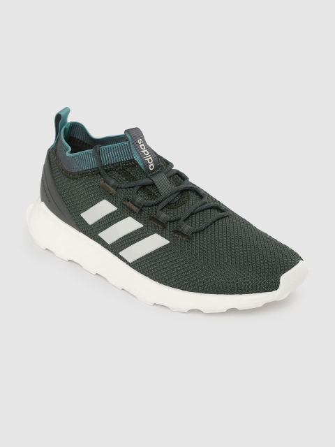 

ADIDAS Men Olive Green Questar Rise Tennis Shoes
