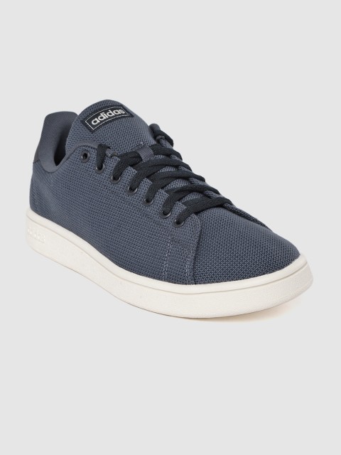 

ADIDAS Men Navy Blue Solid Advantage Base Sneakers